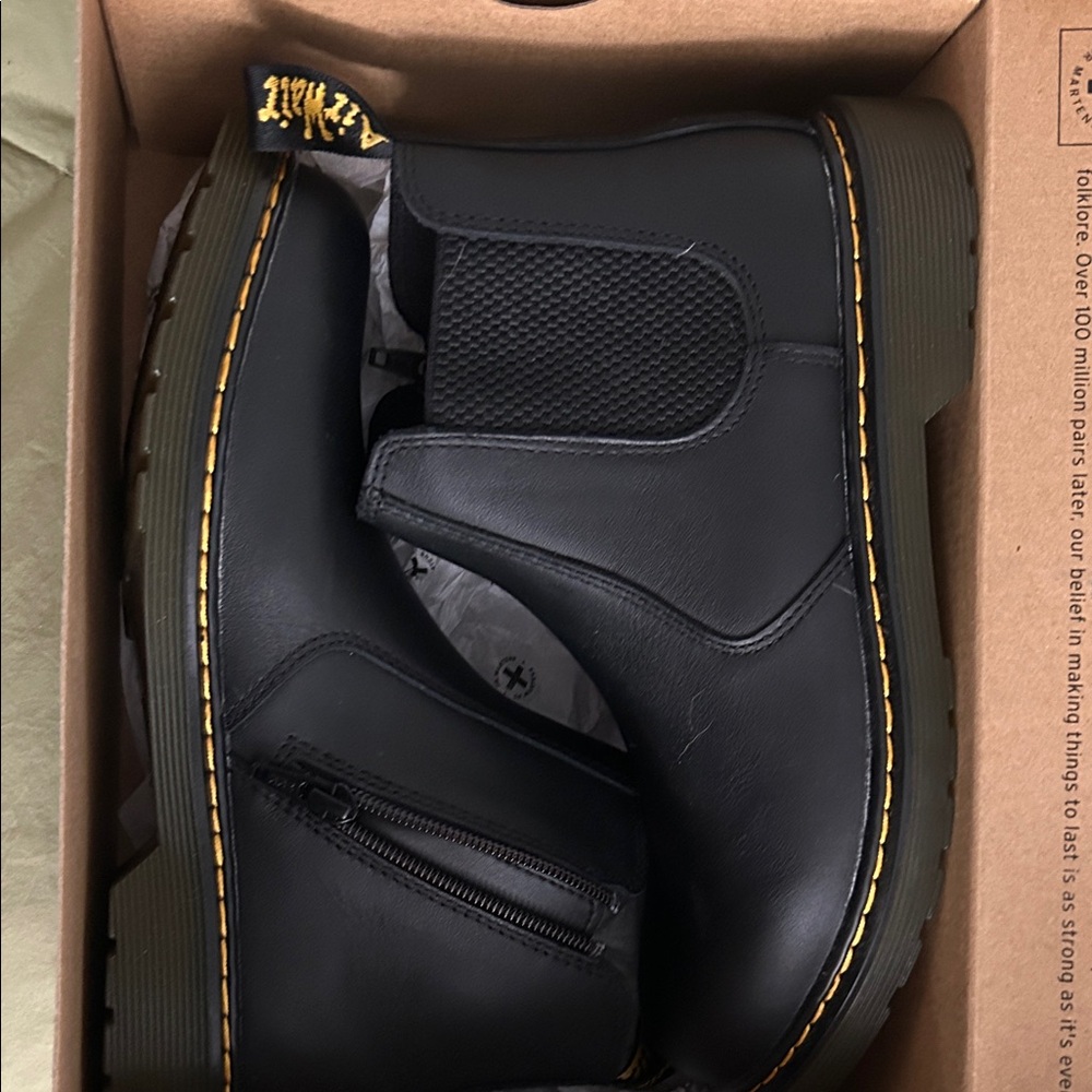 Dr. Martens Black Ankle Boots